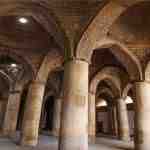 پاورپوینت تحلیل مسجد جامع اصفهان (پلان اتوکدی، نما و برش)